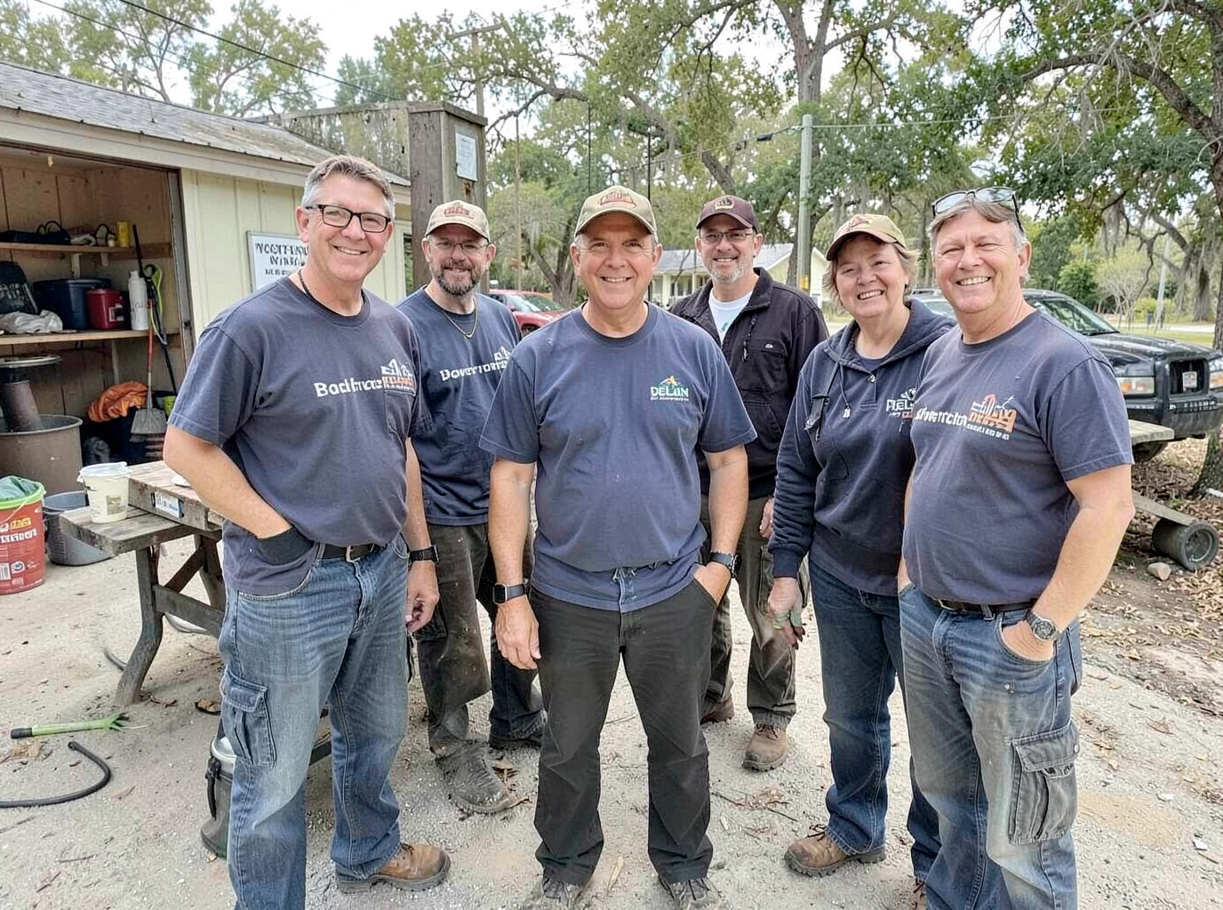 The DeLand Electrical Works team at work in DeLand